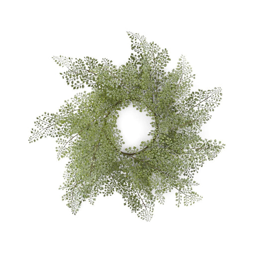 25" Adiantum Candle Ring/Wreath