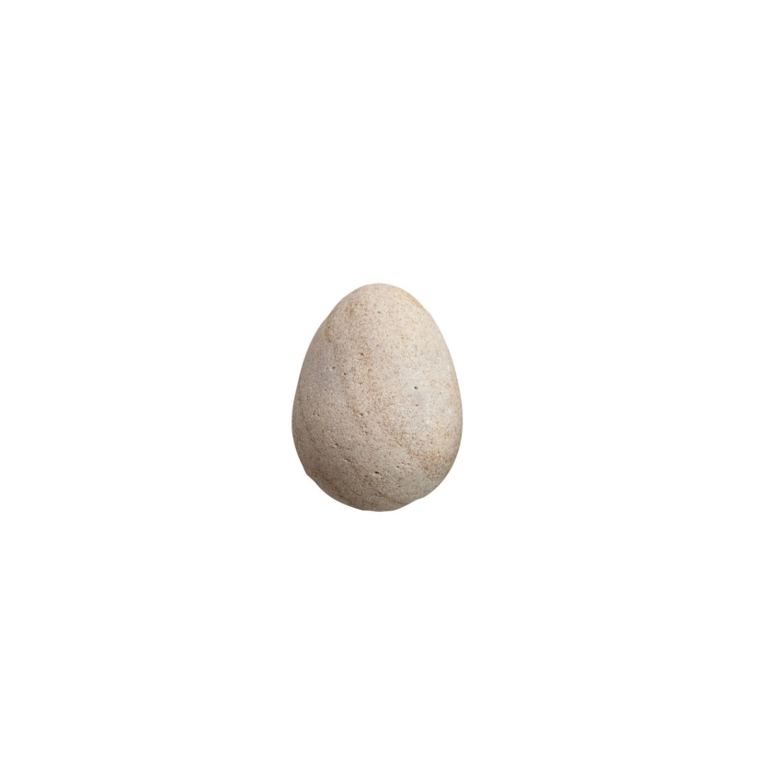 Carved Stone Egg