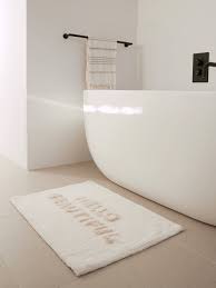 "Hello Beautiful" Bath Mat