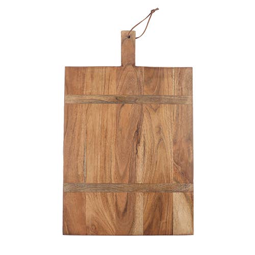 Striped Wood Cutting Board