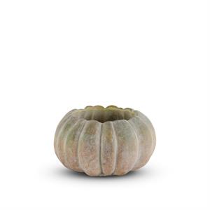 Cement Pumpkin Planter