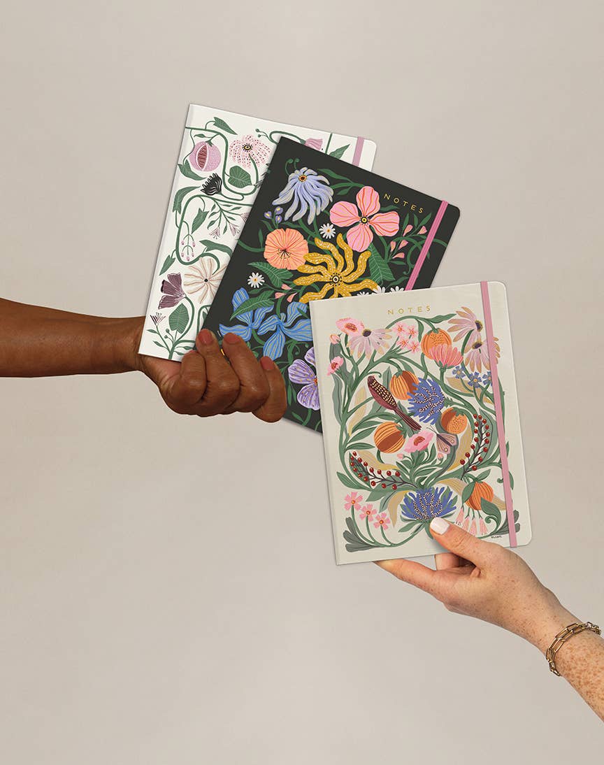 Flora + Fauna Trio Notebook Set