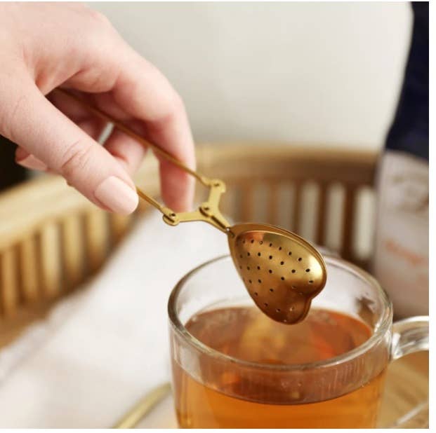 Heart-Shaped Loose Leaf Tea Infuser