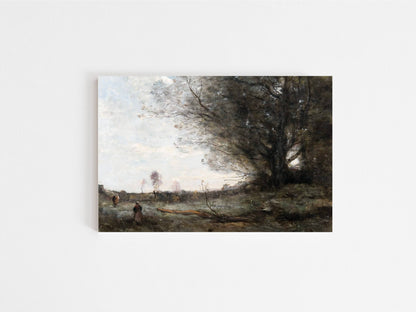 Simple Landscape Vintage Art Print