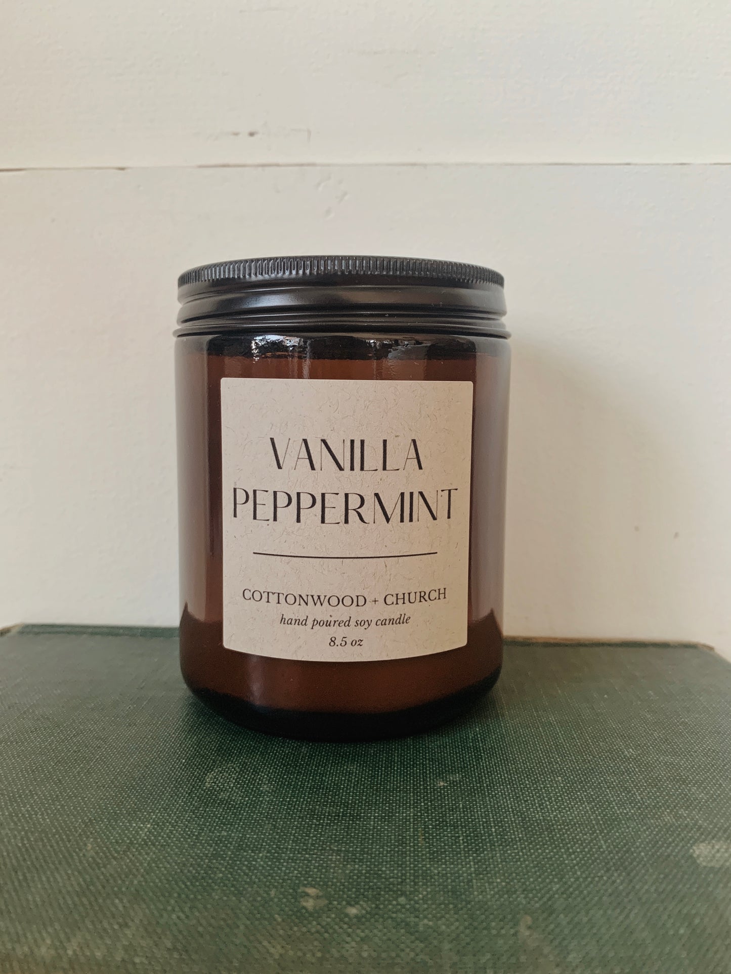 Vanilla Peppermint Soy Candle