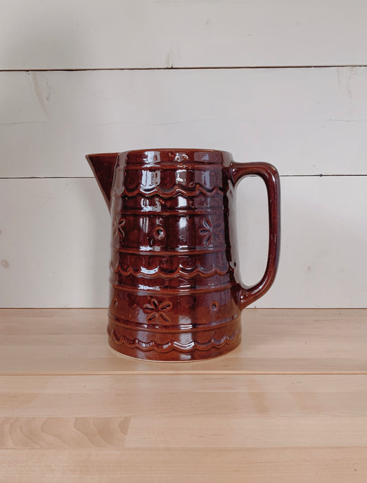 Marcrest Stoneware Pitcher