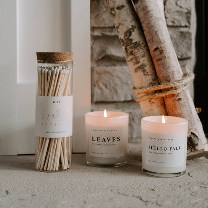 Hearth Matches, White Tip - Home Decor & Gifts