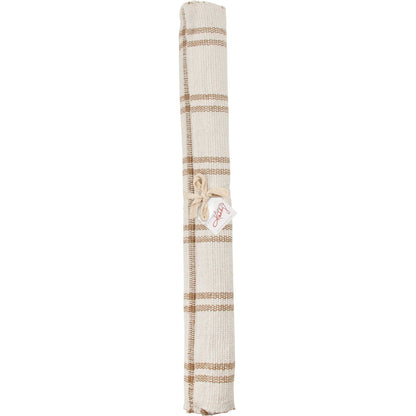 Cream Plaid Rug