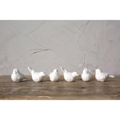 Ceramic Birds, Boxed Set of 6