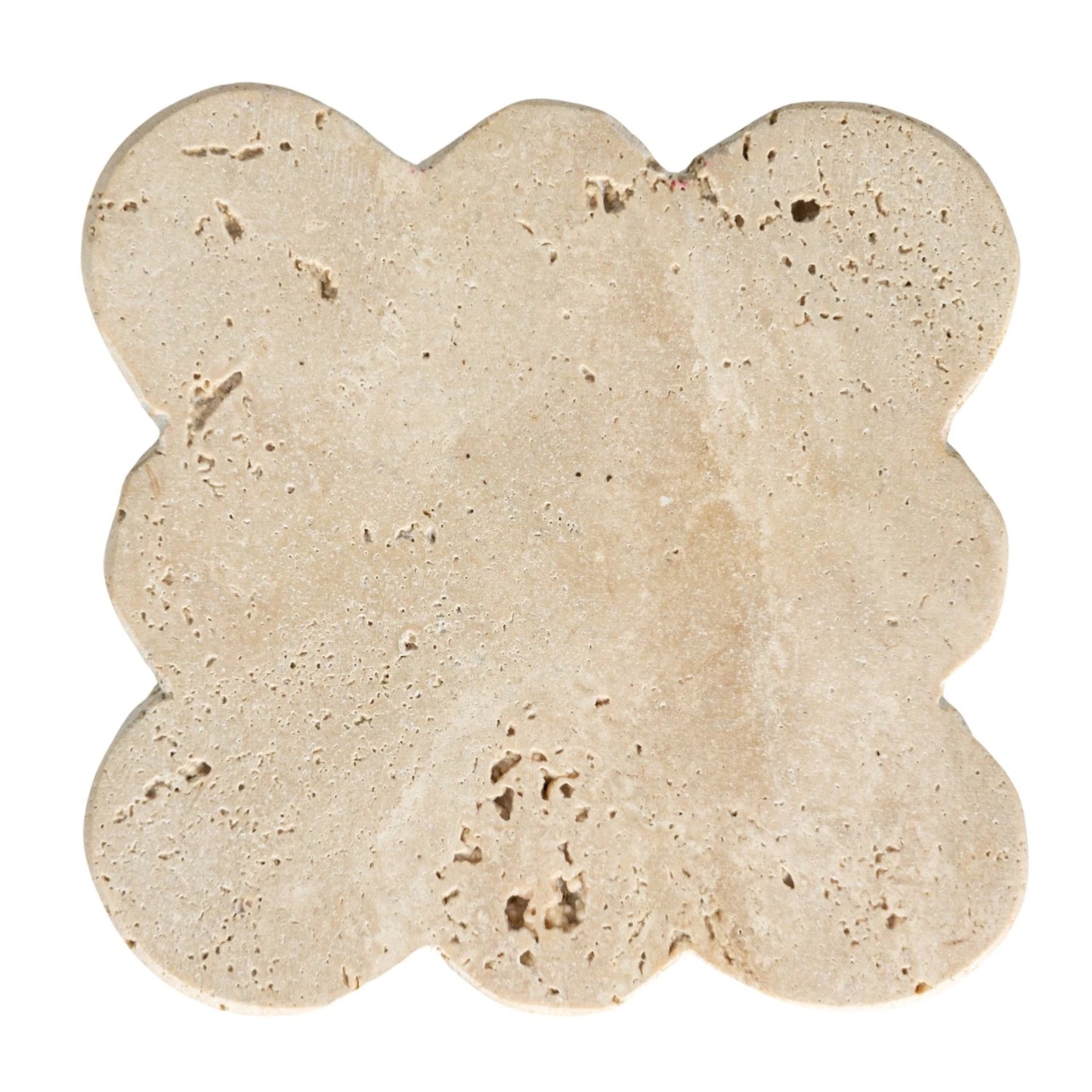 Scalloped Edge Stone Coasters