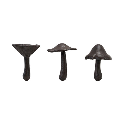 Cast Iron Mushroom, 3 Styles