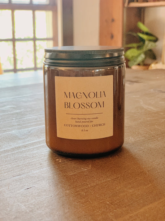 Magnolia Blossom Soy Candle